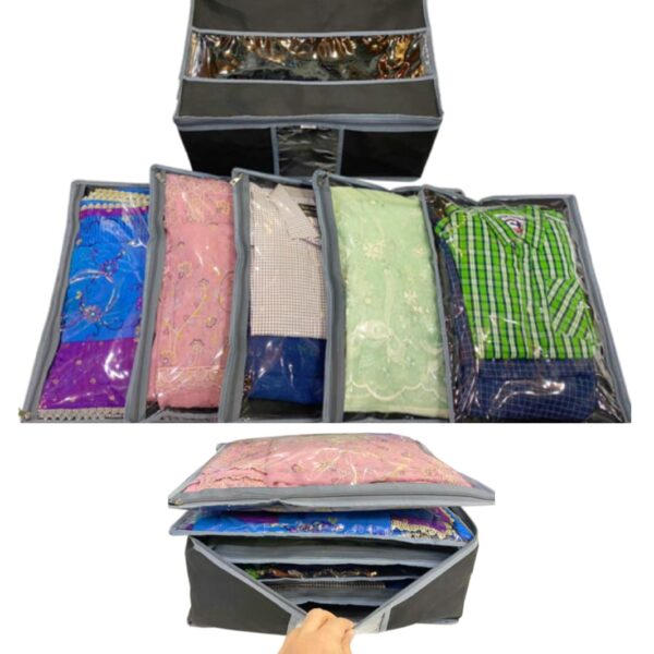 10 Compartment Clothes STORAGE BAG - Image 8