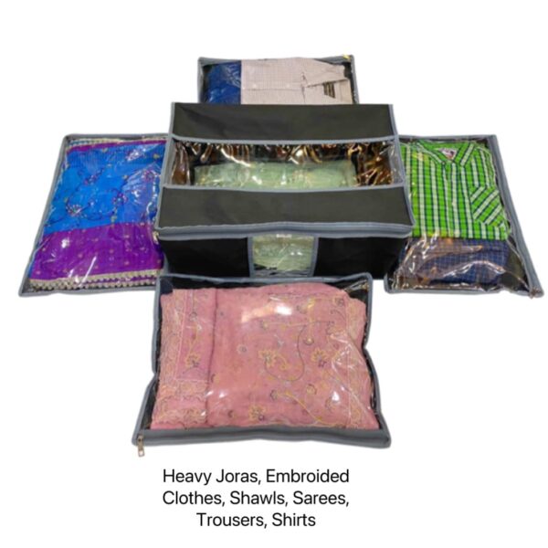 10 Compartment Clothes STORAGE BAG - Image 6