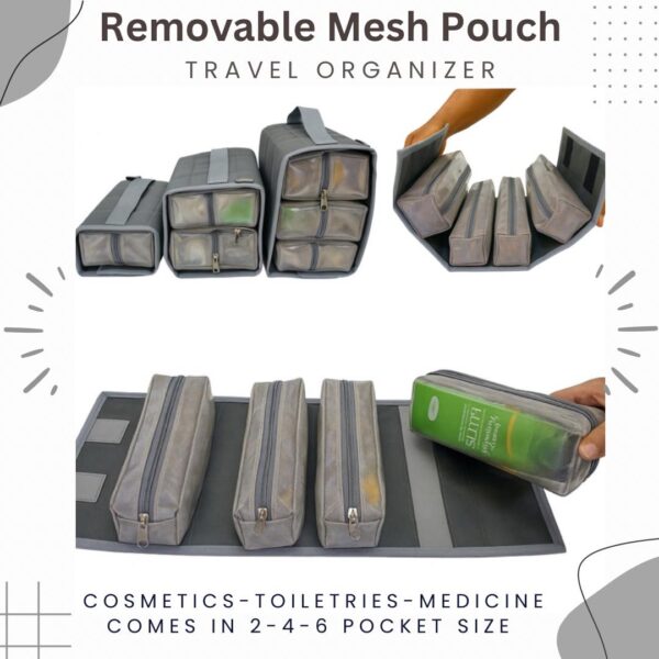 Detachable Pocket Mesh Pouch - Image 2