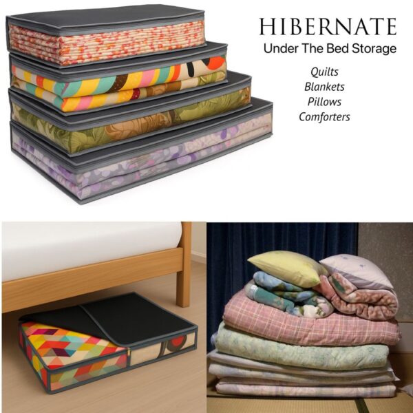 Hibernate under bed  Quilt and Blanket Bag - Image 2